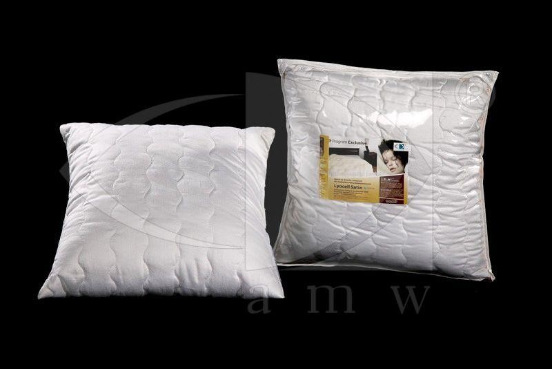 Lyocell Satin kolor biały- 40x40 - Poduszka antyalergiczna