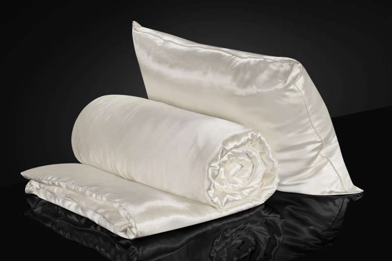 ZESTAW: Malbery 140/200 +1x 50/70 Kołdra Jedwabna (Poszycie Jedwabne)