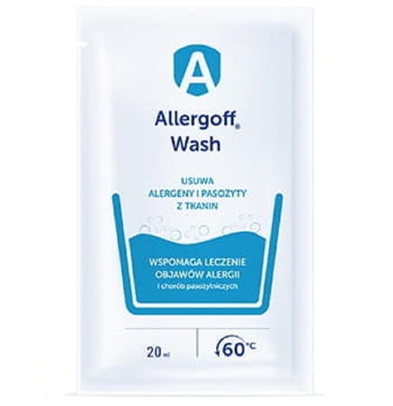 Allergoff® Wash dodatek do prania w niskich temperaturach (SASZETKA)