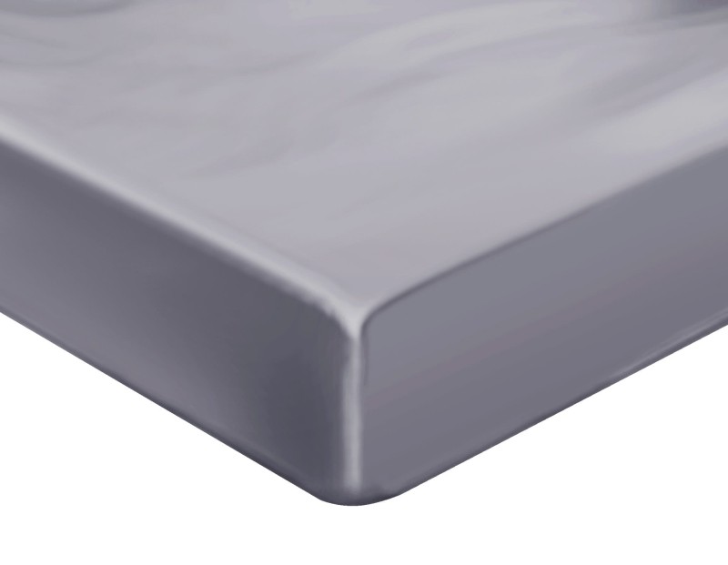  Seven Jedwabne Prześcieradło 200/220 (z gumką) - kolor: Srebrny Ciemny 