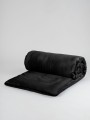 Zestaw: Seven 200/200+2x 70/80 Pościel jedwabna - kolor: Black - Zdjęcie 4