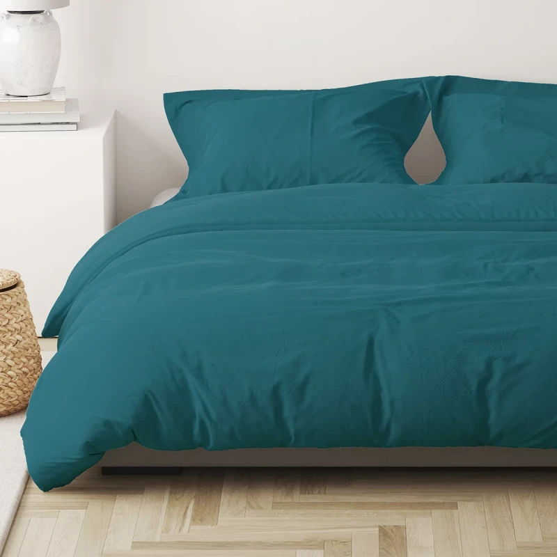 Pościel Jersey 160/200 + 2x 70/80 kolor: morski