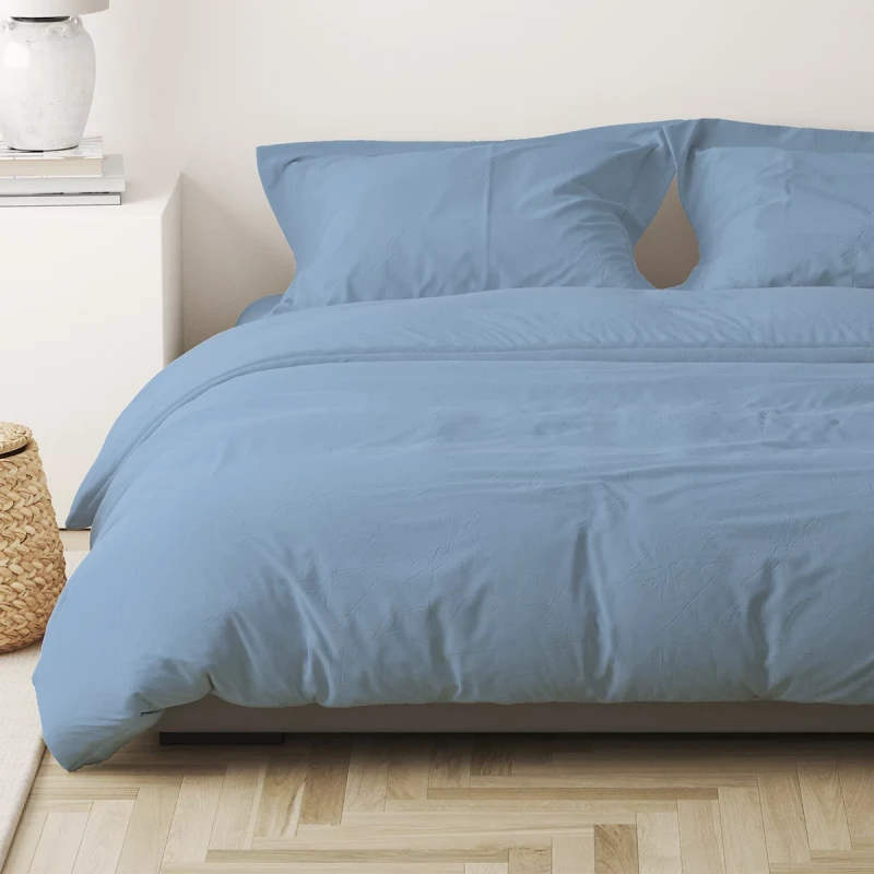 Pościel Jersey 160/200 + 2x 70/80 kolor: niebieski