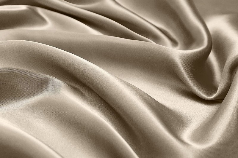 Malbery Jedwabne Prześcieradło 175/275 (klasyczne) -wzór: Cafe Latte